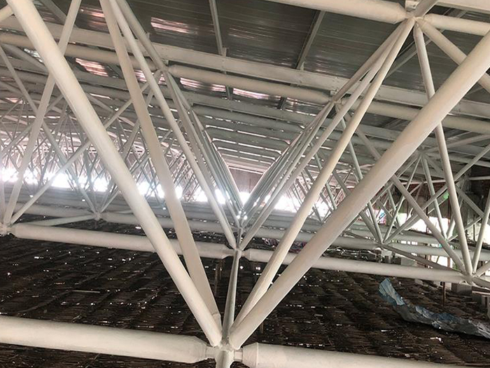 高安大型螺栓球网架施工厂家