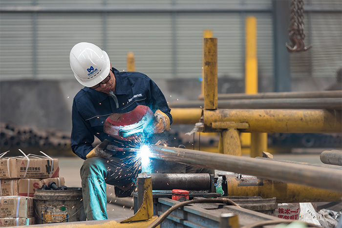 高安网架杆件点焊
